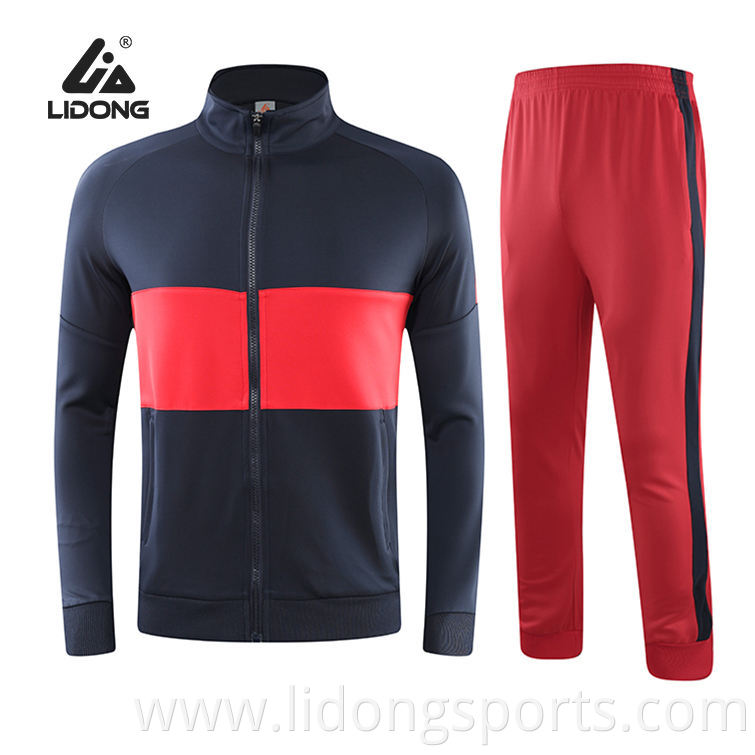 Custom Sport Wear Jackets Sport Men Clothing Streetwear Tracksuits For Wholesales